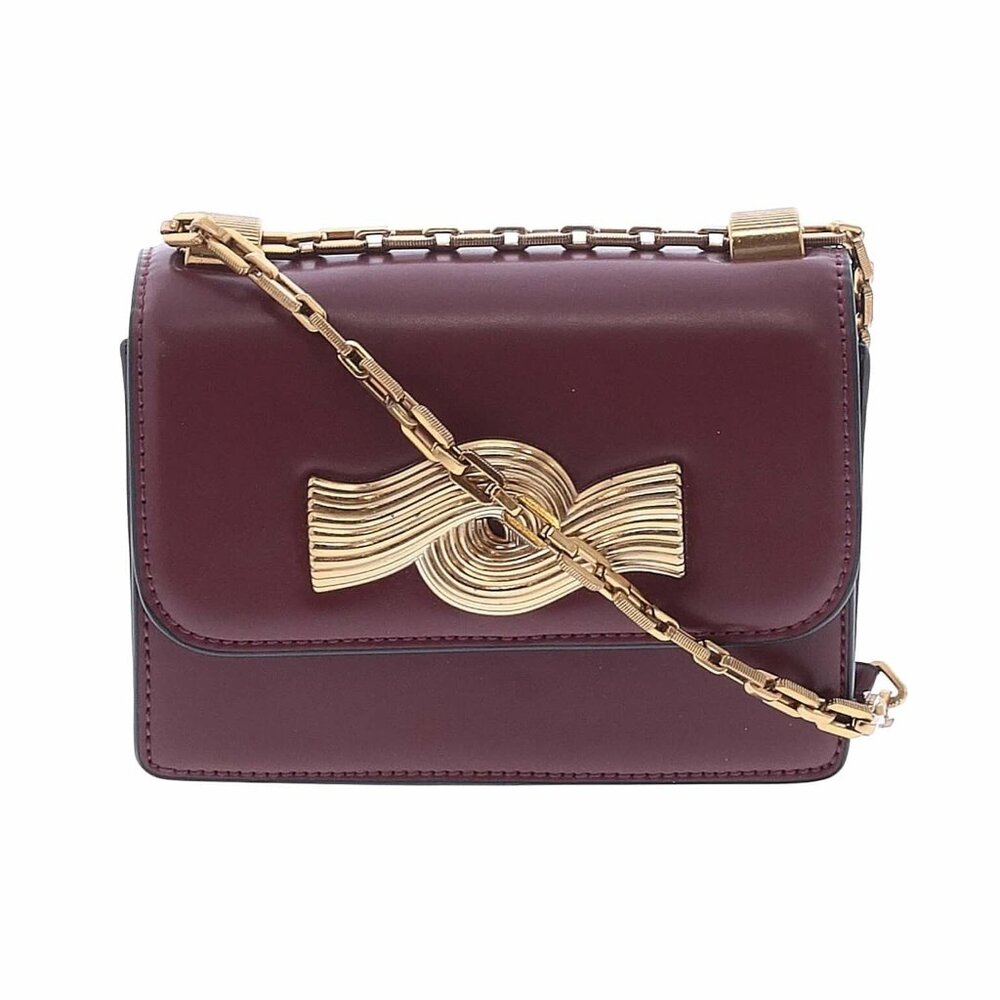 Zara Burgundy Crossbody Bag